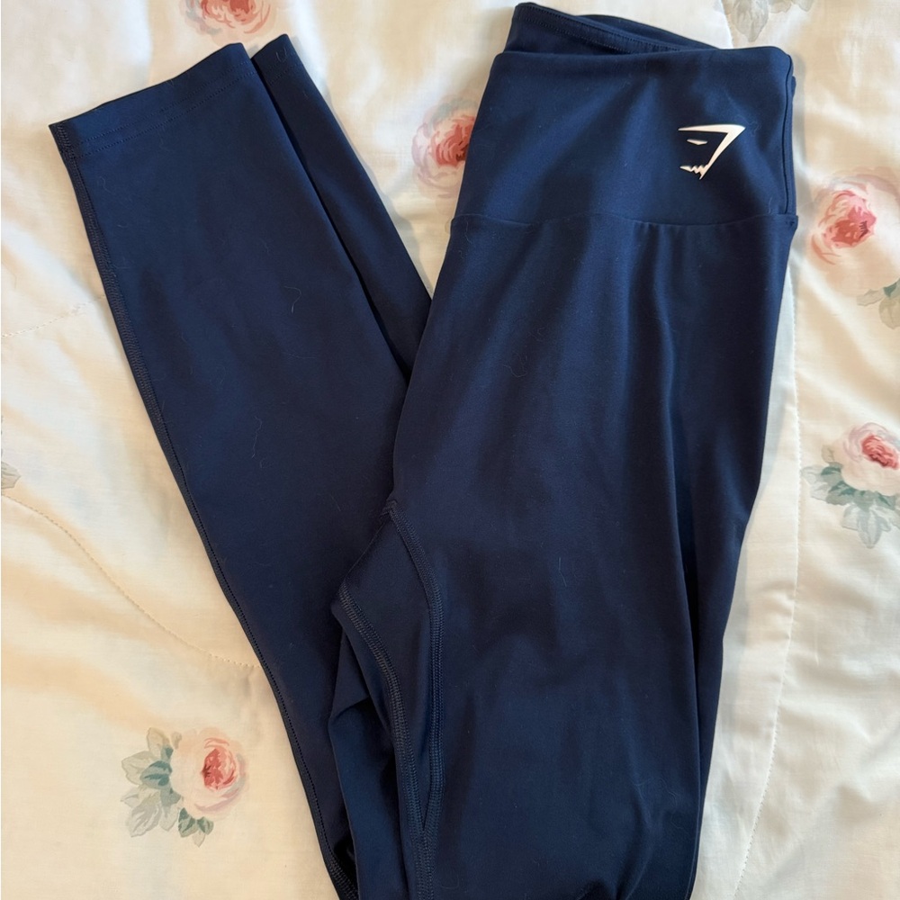Gymshark Navy Blue High-Waist Leggings